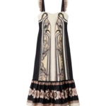 La DoubleJ Gingerbread Dress Ambrosia Placée Pale Pink in Flat Cotton Stretch - Dresses - Milanese Maximalist Fashion at Coveti