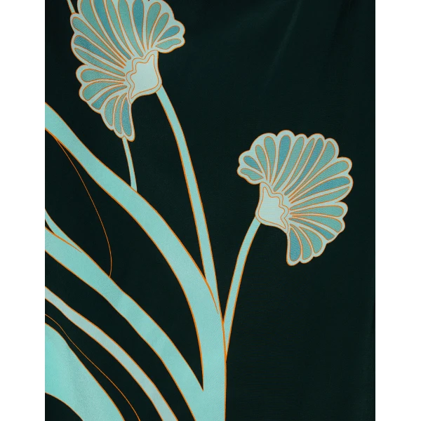 La DoubleJ Gingerbread Dress Iris Placée Ivory in Flat Cotton Stretch - Dresses - Milanese Maximalist Fashion at Coveti