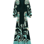 La DoubleJ Gingerbread Dress Iris Placée Ivory in Flat Cotton Stretch - Dresses - Milanese Maximalist Fashion at Coveti