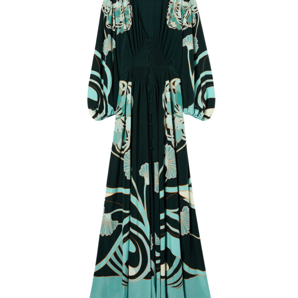La DoubleJ Gingerbread Dress Iris Placée Ivory in Flat Cotton Stretch - Dresses - Milanese Maximalist Fashion at Coveti