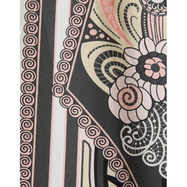 La DoubleJ Gingerbread Dress Palazzo Placée Chocolate in Flat Cotton Stretch - Dresses - Milanese Maximalist Fashion at Coveti