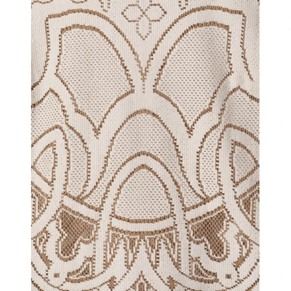 La DoubleJ Lacey Mini Swing Dress Solid White Smoke in Embroidered Cotton - Dresses - Milanese Maximalist Fashion at Coveti