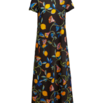 La DoubleJ Lacey Muumuu Dress Solid White Smoke in Embroidered Cotton - Dresses - Milanese Maximalist Fashion at Coveti