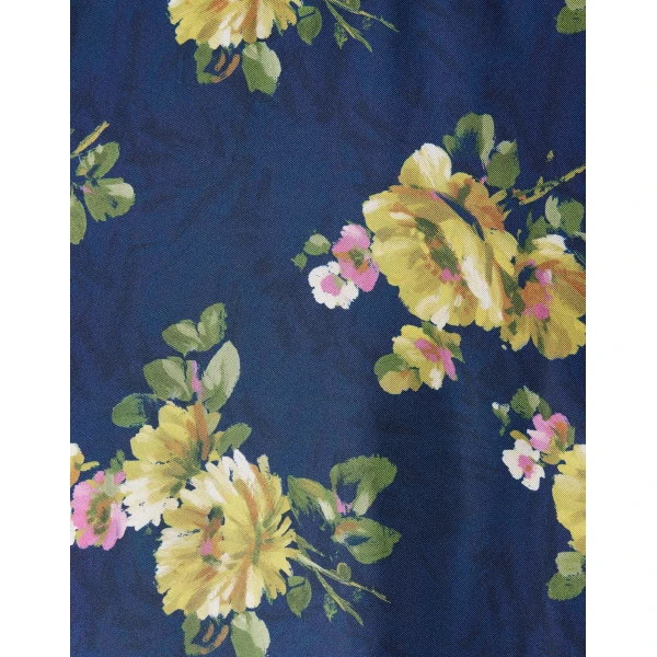 La DoubleJ Lela Dress Dea Dahlia Blue Petrol in Compact Jersey - Dresses - Milanese Maximalist Fashion at Coveti
