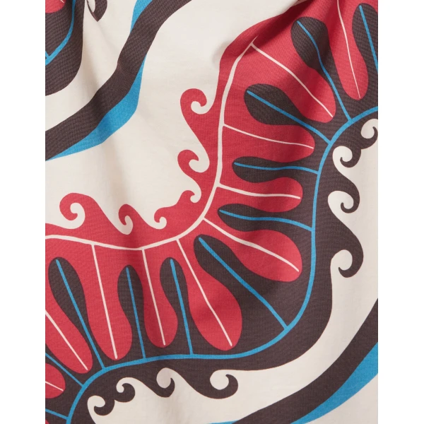La DoubleJ Lela Dress Pacific Ivory in Compact Jersey - Dresses - Milanese Maximalist Fashion at Coveti