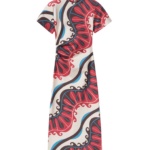 La DoubleJ Lela Dress Pacific Ivory in Compact Jersey - Dresses - Milanese Maximalist Fashion at Coveti