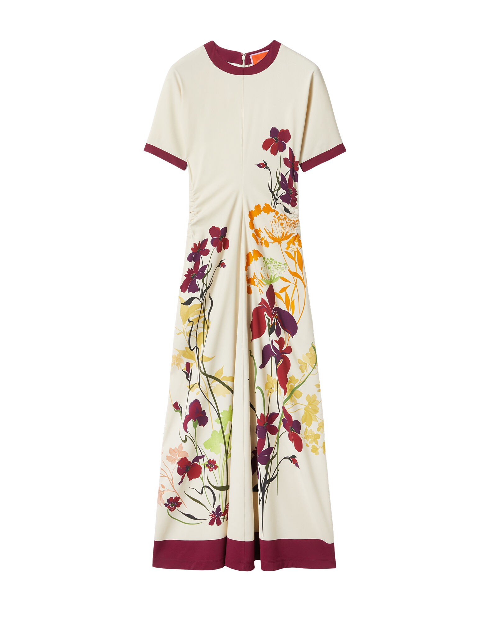 La-Double-J-Lela-Dress-Queen-Peony-Placee-Blue-in-Interlock-Jersey50568_nobg La DoubleJ Lela Dress Queen Peony Placée Blue in Interlock Jersey - Dresses - Milanese Maximalist Fashion at Coveti
