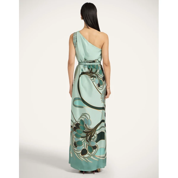 La DoubleJ Lela Mini Dress Phoenix Placée Ivory in Compact Jersey - Dresses - Milanese Maximalist Fashion at Coveti