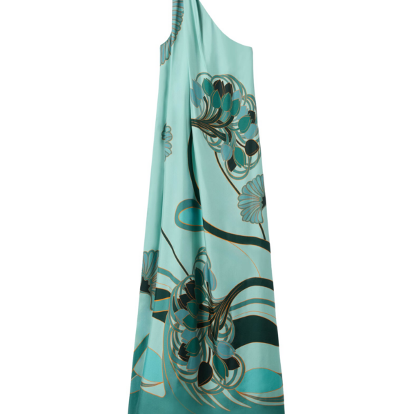 La DoubleJ Lela Mini Dress Phoenix Placée Ivory in Compact Jersey - Dresses - Milanese Maximalist Fashion at Coveti