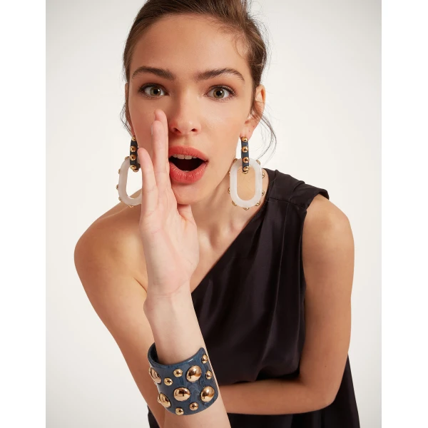 La DoubleJ Long Camerino Dress Blooming Tulip Placée Dark Green in Crepe De Chine - Dresses - Milanese Maximalist Fashion at Coveti