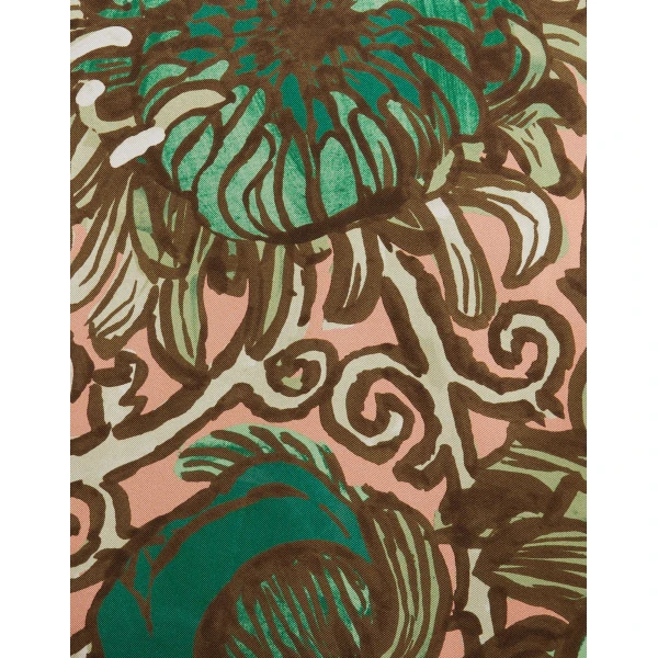 La DoubleJ Magnifico Dress Anemone Pink in Twill Silk - Dresses - Milanese Maximalist Fashion at Coveti