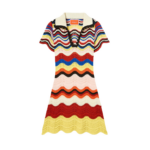 La DoubleJ Magnifico Dress Heath Placée Mint in Silk Twill - Dresses - Milanese Maximalist Fashion at Coveti