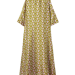 La DoubleJ Magnifico Dress Monstera in Silk Twill - Dresses - Milanese Maximalist Fashion at Coveti