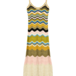La DoubleJ Magnifico Dress Peony Placée Light Blue in Silk Twill - Dresses - Milanese Maximalist Fashion at Coveti