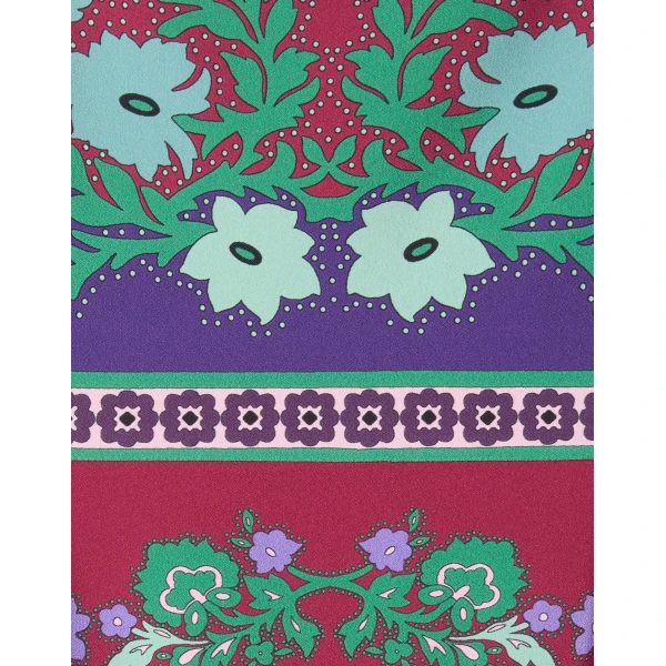 La DoubleJ Magnifico Dress Regalia Placée Red in Silk Twill - Dresses - Milanese Maximalist Fashion at Coveti