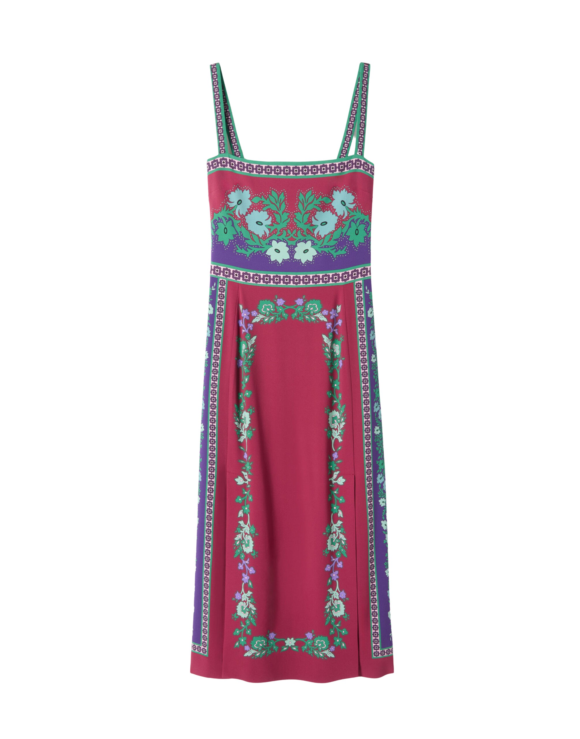 La-Double-J-Magnifico-Dress-Regalia-Placee-Red-in-Silk-Twill-scaled87706_nobg La DoubleJ Magnifico Dress Regalia Placée Red in Silk Twill - Dresses - Milanese Maximalist Fashion at Coveti