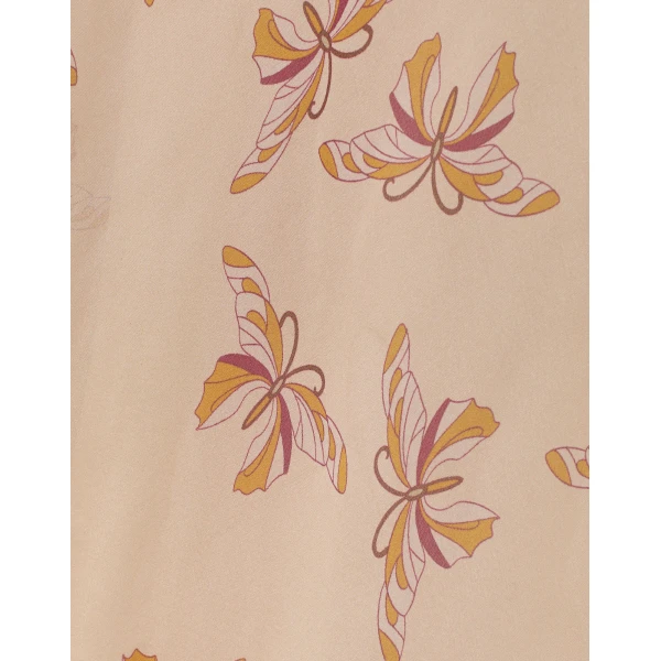 La DoubleJ Magnifico Dress Selva Placée Blue in Silk Twill - Dresses - Milanese Maximalist Fashion at Coveti
