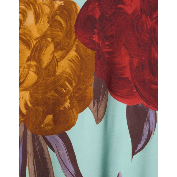 La DoubleJ Mini Gingerbread Dress Iris Placée Dark Orange in Flat Cotton Stretch - Dresses - Milanese Maximalist Fashion at Coveti