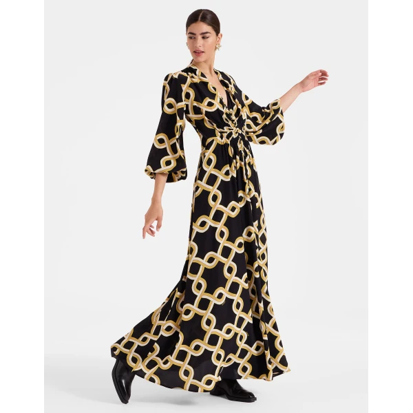La DoubleJ Mini Portofino Dress Reef White in Printed Lace - Dresses - Milanese Maximalist Fashion at Coveti
