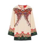 La DoubleJ Mini Supremes Swing Dress Mariposa Placée Ivory in Envers Satin - Dresses - Milanese Maximalist Fashion at Coveti