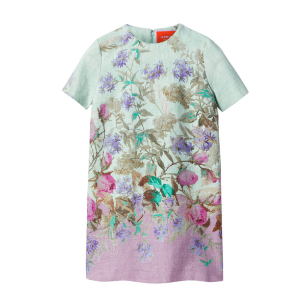 La DoubleJ Mini Swing Dress Heath Placée Mint in Rustic Cotton - Dresses - Milanese Maximalist Fashion at Coveti