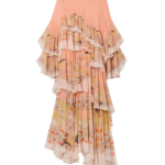 La DoubleJ Muumuu Dress Round Neck Tangle Light Blue in Silk Twill - Dresses - Milanese Maximalist Fashion at Coveti