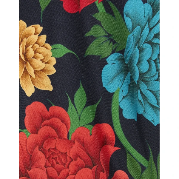 La DoubleJ Naiad Dress Regalia Placée Menta in Silk Chiffon - Dresses - Milanese Maximalist Fashion at Coveti