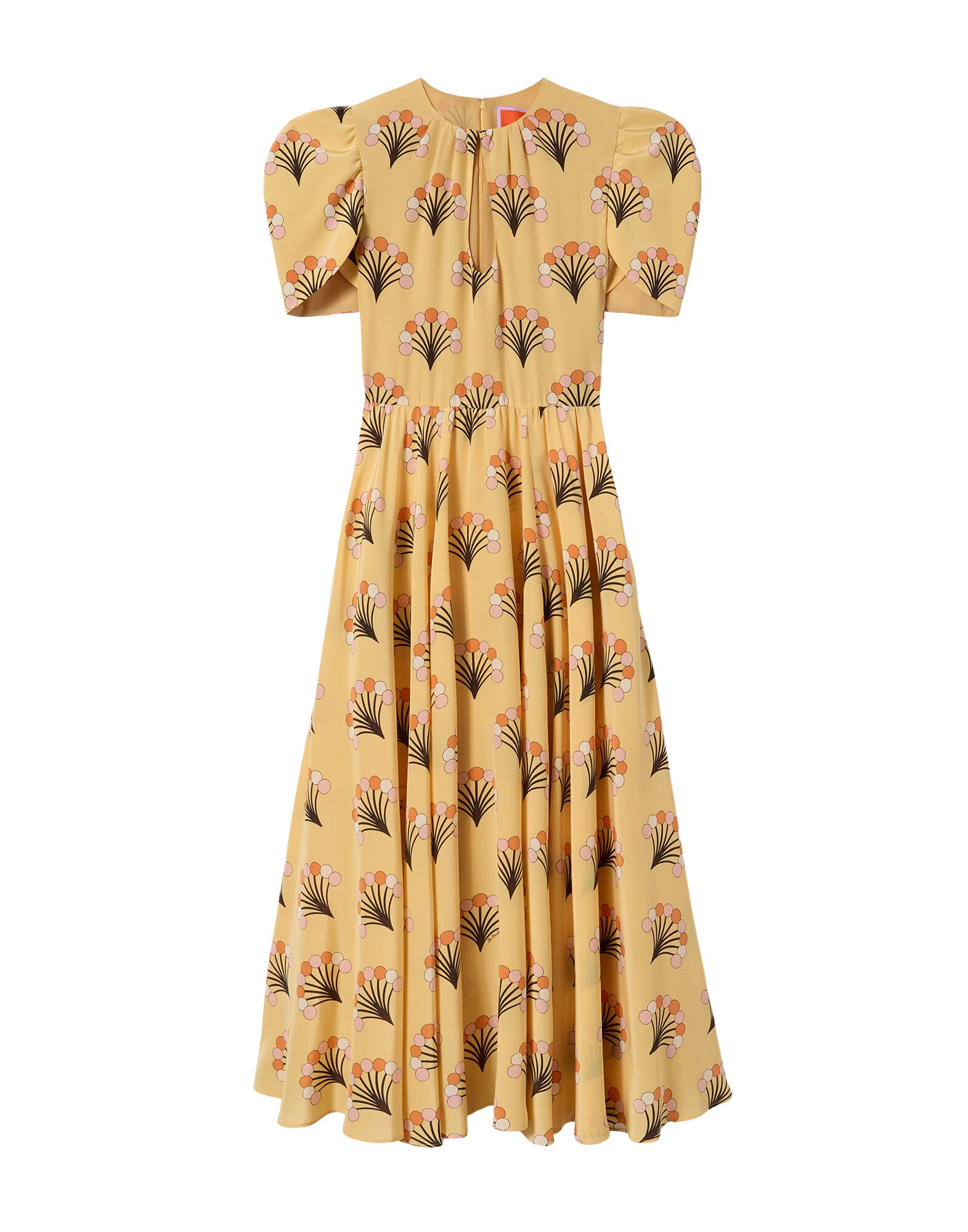 La-Double-J-Petal-Dress-Florette-Yellow-in-Crepe-De-Chine41096_nobg La DoubleJ Petal Dress Florette Yellow in Crepe De Chine - Dresses - Milanese Maximalist Fashion at Coveti