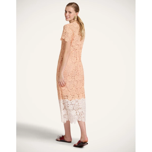 La DoubleJ Roy Dress Lemuria Placée Blue in Silk Twill - Dresses - Milanese Maximalist Fashion at Coveti