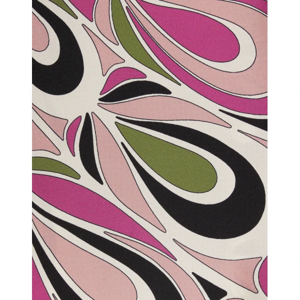 La DoubleJ Roy Dress Phoenix Placée Pink in Silk Twill - Dresses - Milanese Maximalist Fashion at Coveti