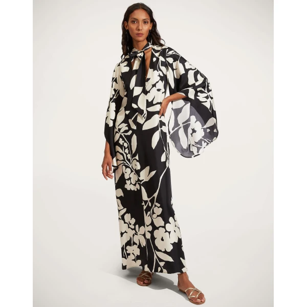 La DoubleJ Roy Dress Swathe Placée Pink in Silk Twill - Dresses - Milanese Maximalist Fashion at Coveti
