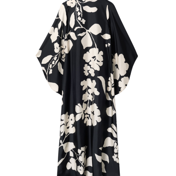 La DoubleJ Roy Dress Swathe Placée Pink in Silk Twill - Dresses - Milanese Maximalist Fashion at Coveti