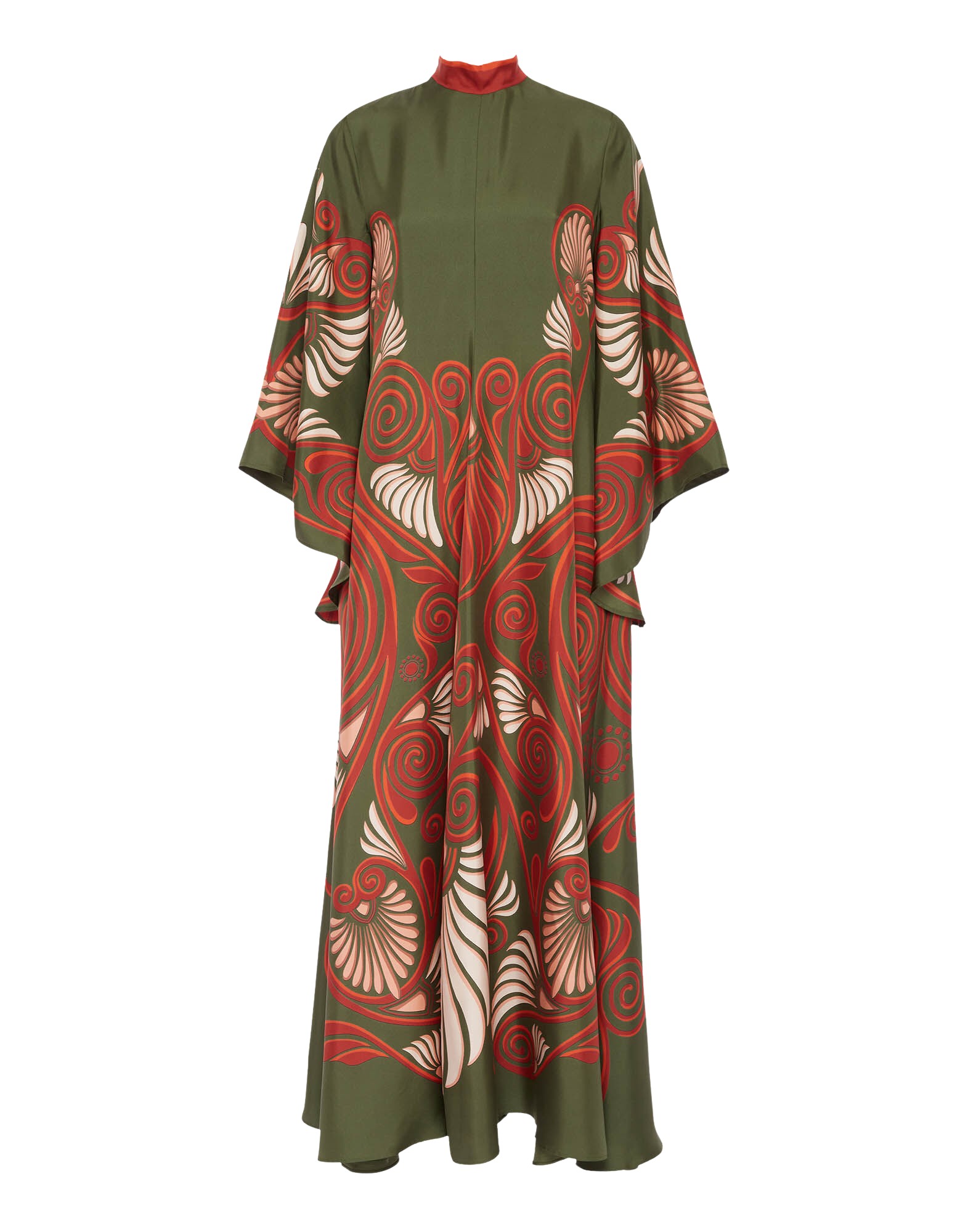 La-Double-J-Sophia-Dress-Windowpane-Red-in-Silk-Mix-Jacquard57336_nobg La DoubleJ Sophia Dress Windowpane Red in Silk Mix Jacquard - Dresses - Milanese Maximalist Fashion at Coveti
