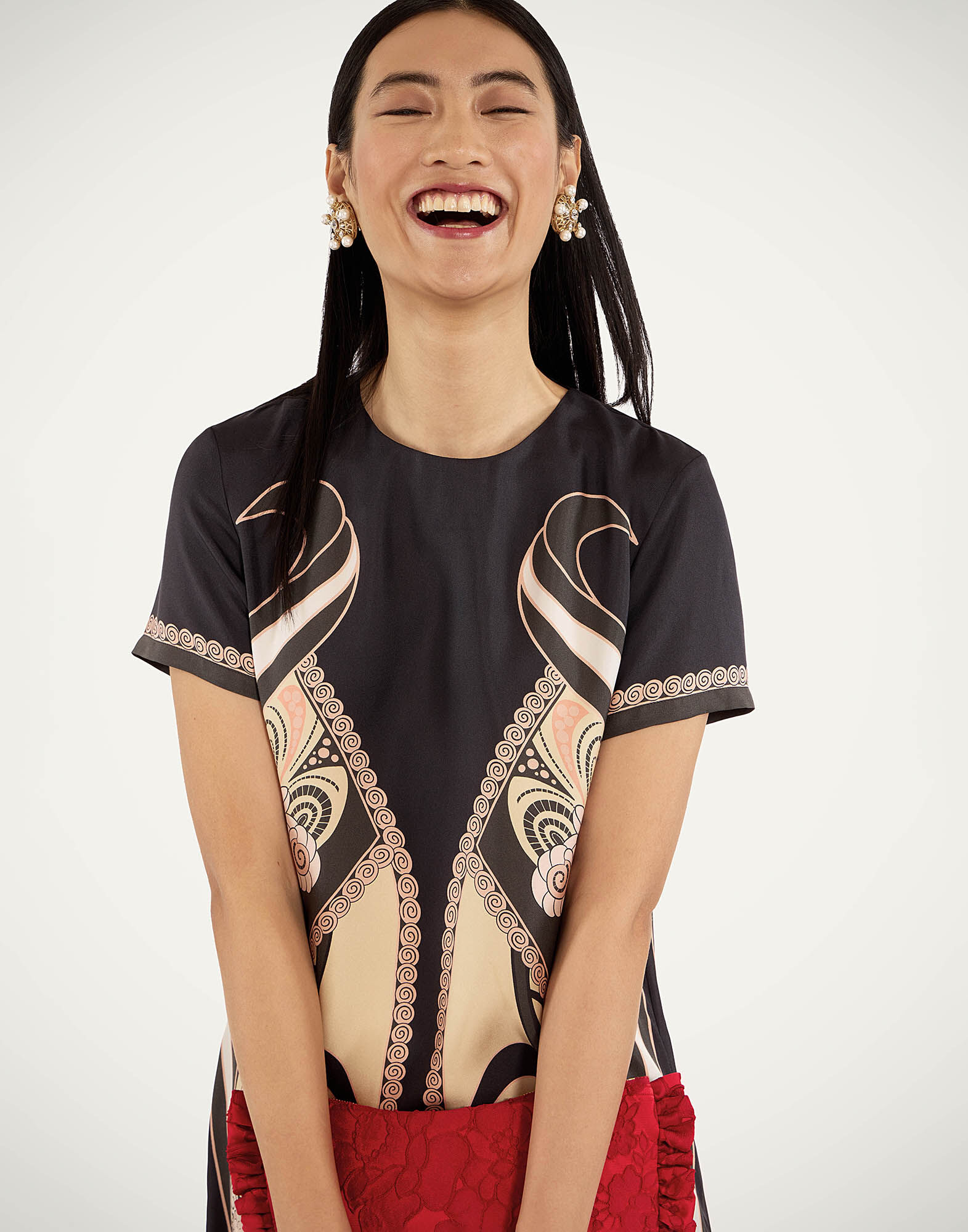 La Double J dress | Italian Maximalist Ready-to-Wear | Coveti