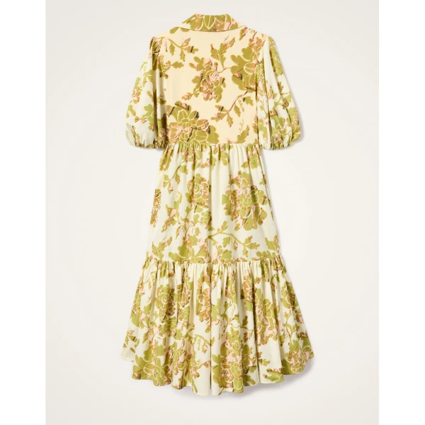 La DoubleJ Sporty Swing Dress Nucleus Rust in Cotton Jersey - Dresses - Milanese Maximalist Fashion at Coveti