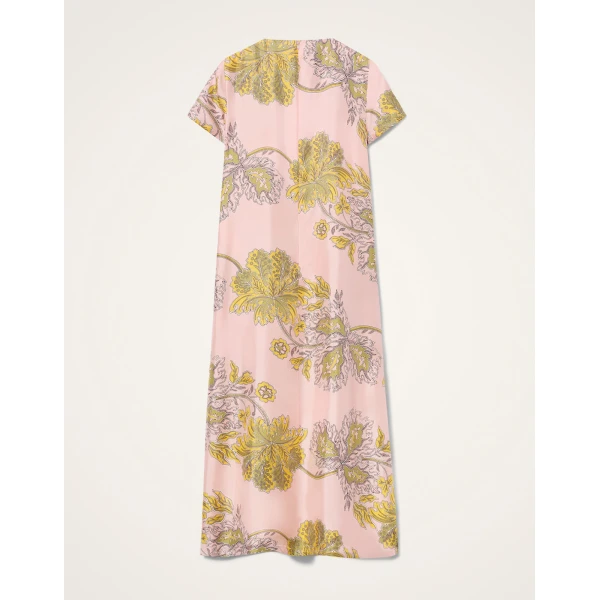 La DoubleJ Sublime Dress Solid Peach in Fluid Jersey - Dresses - Milanese Maximalist Fashion at Coveti