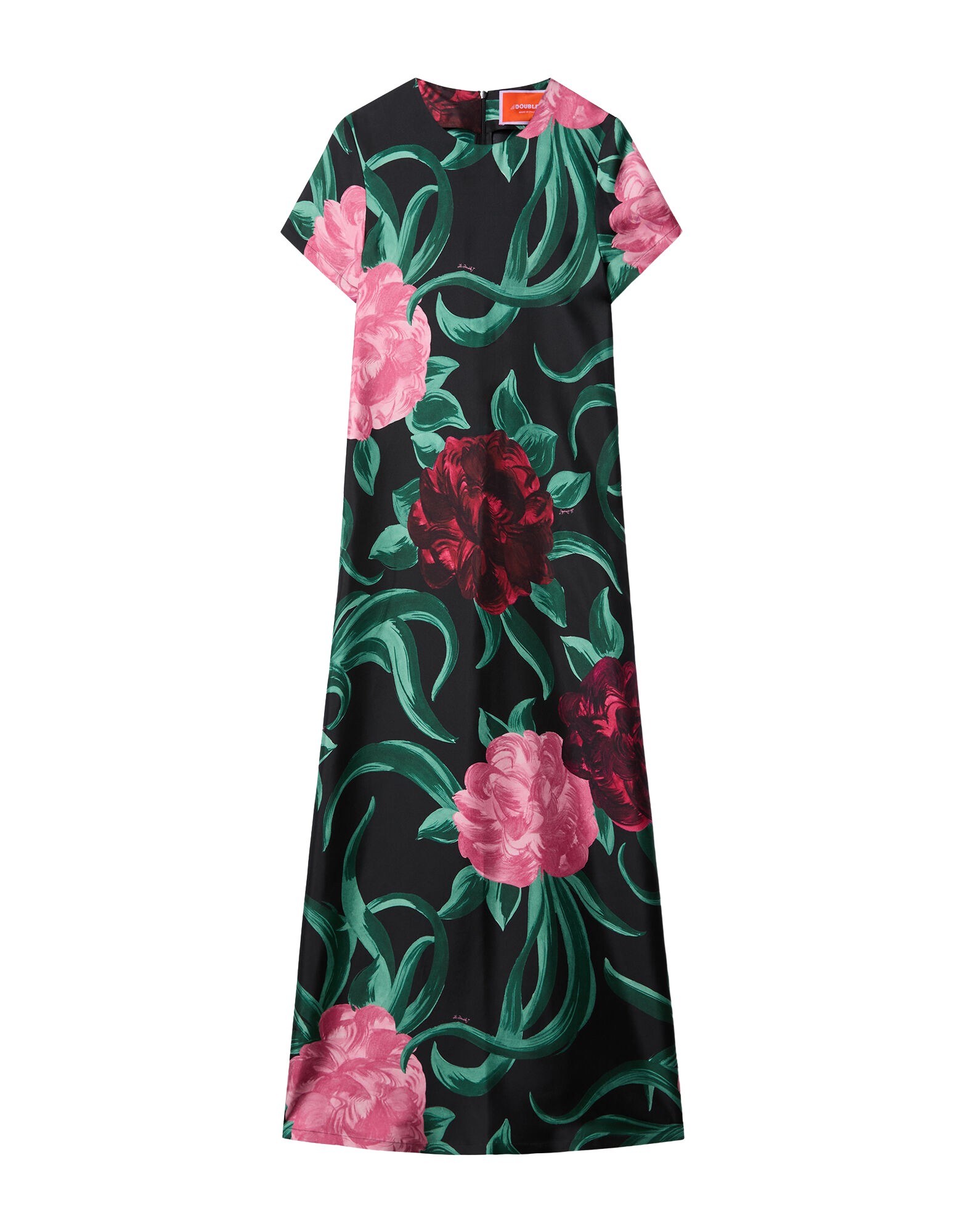 La-Double-J-Swing-Dress-Peony-Black-in-Silk-Twill29808_nobg La DoubleJ Swing Dress Peony Black in Silk Twill - Dresses - Milanese Maximalist Fashion at Coveti