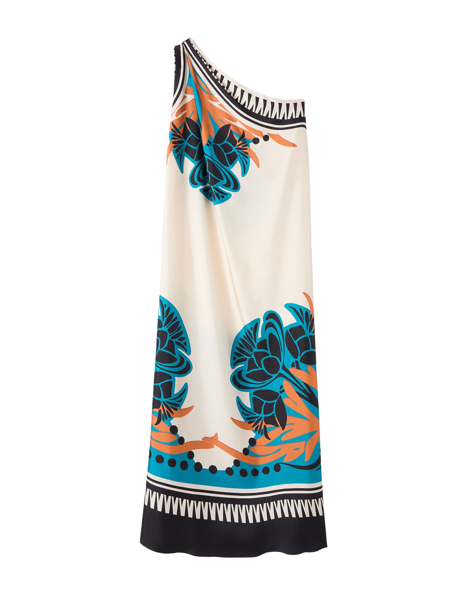La-Double-J-Swing-Dress-Reef-White-in-Silk-Twill51739_nobg La DoubleJ Swing Dress Reef White in Silk Twill - Dresses - Milanese Maximalist Fashion at Coveti