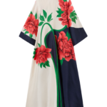 La DoubleJ Swing Dress Sanctuary Placée Light Blue in Silk Twill - Dresses - Milanese Maximalist Fashion at Coveti