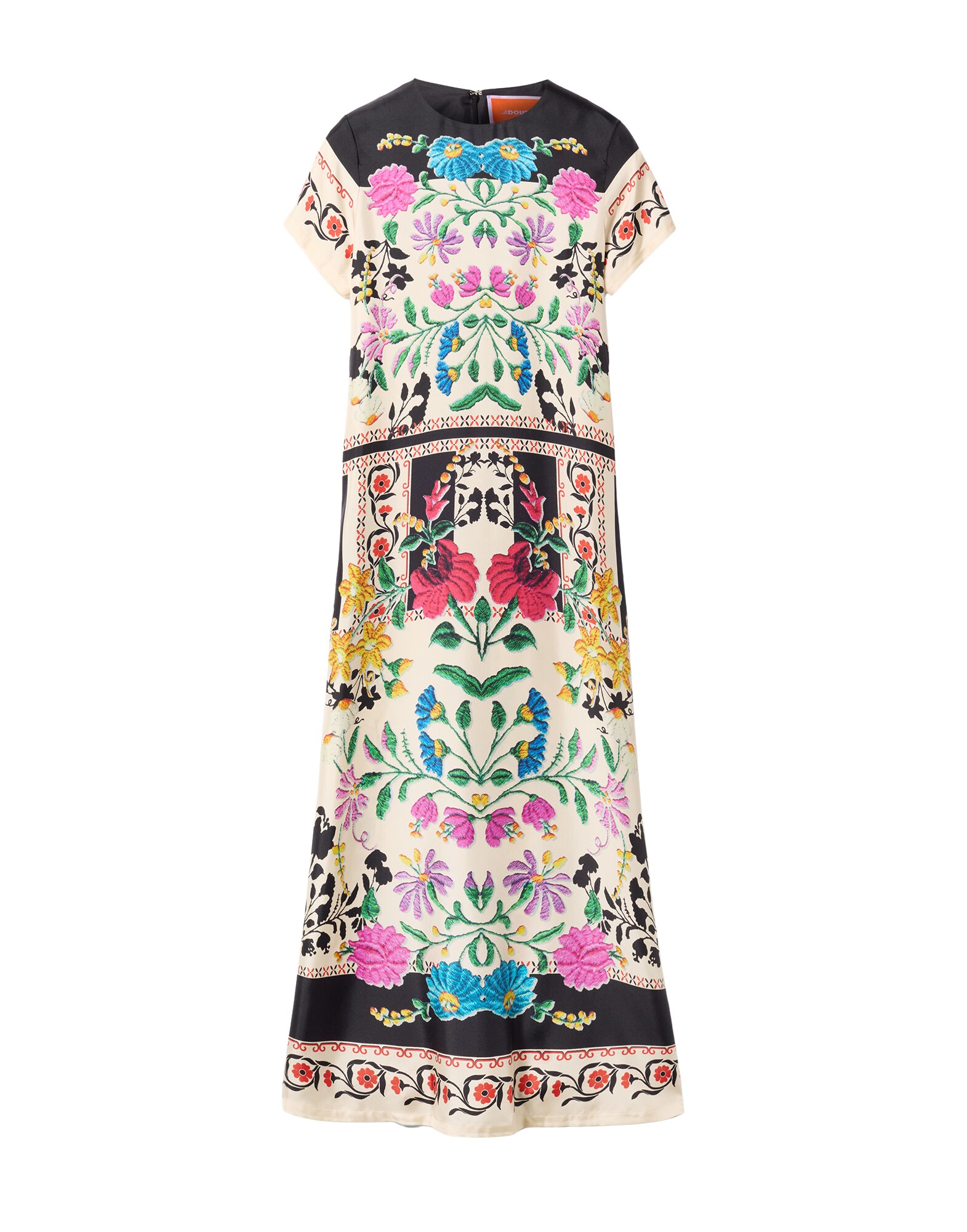 La-Double-J-Swing-Dress-Slinky-Rosso-in-Silk-Twill44073_nobg La DoubleJ Swing Dress Slinky Rosso in Silk Twill - Dresses - Milanese Maximalist Fashion at Coveti
