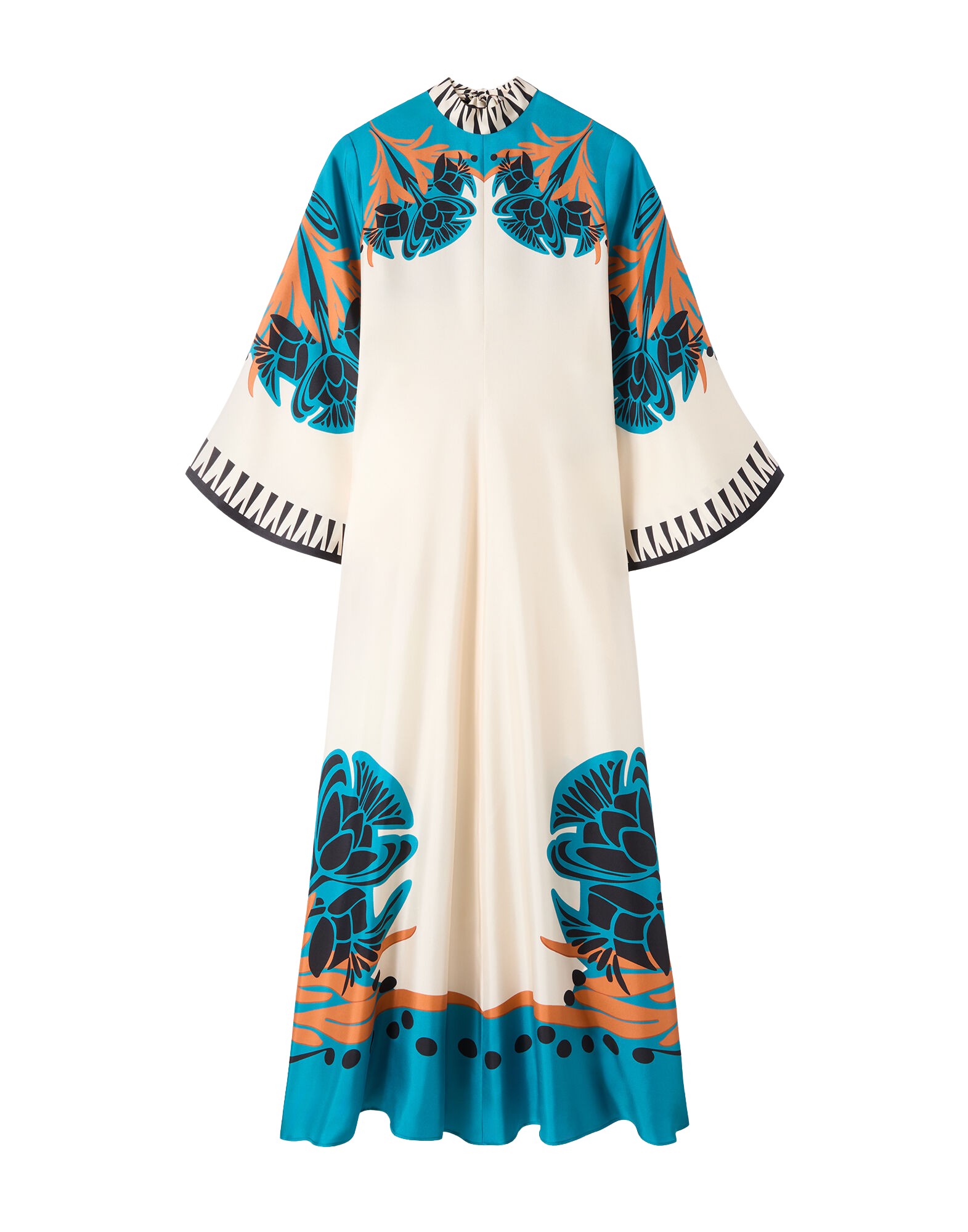La-Double-J-Swing-Dress-Woodland-Placee-Burgundy-in-Silk-Twill19472_nobg La DoubleJ Swing Dress Woodland Placée Burgundy in Silk Twill - Dresses - Milanese Maximalist Fashion at Coveti