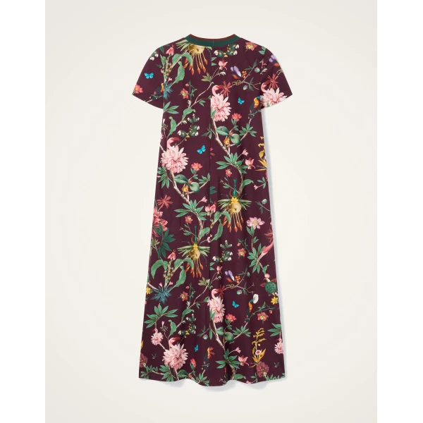 La DoubleJ The Kaftan Ambrosia Placée Pale Pink in Silk Twill -  - Milanese Maximalist Fashion at Coveti