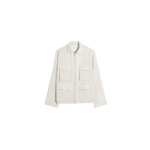Lemaire 3d Pocket Jacket in Washed Technical Cotton - Jackets - Parisian Minimalist Luxury at Coveti