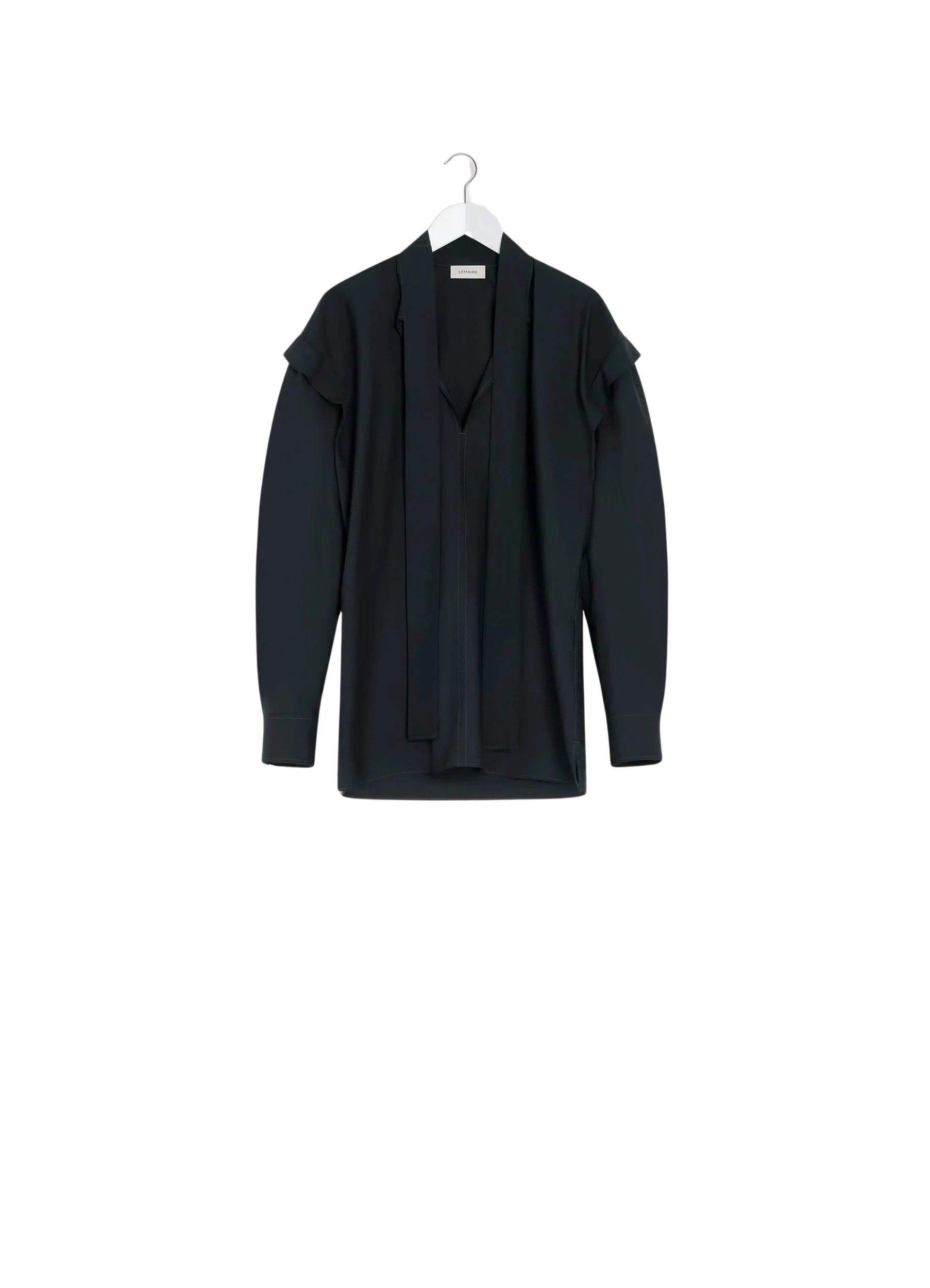 Lemaire Ascot Blouse Washed Cotton Silk