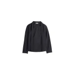Lemaire Ascot Blouse in Washed Cotton Silk - Tops - Parisian Minimalist Luxury at Coveti