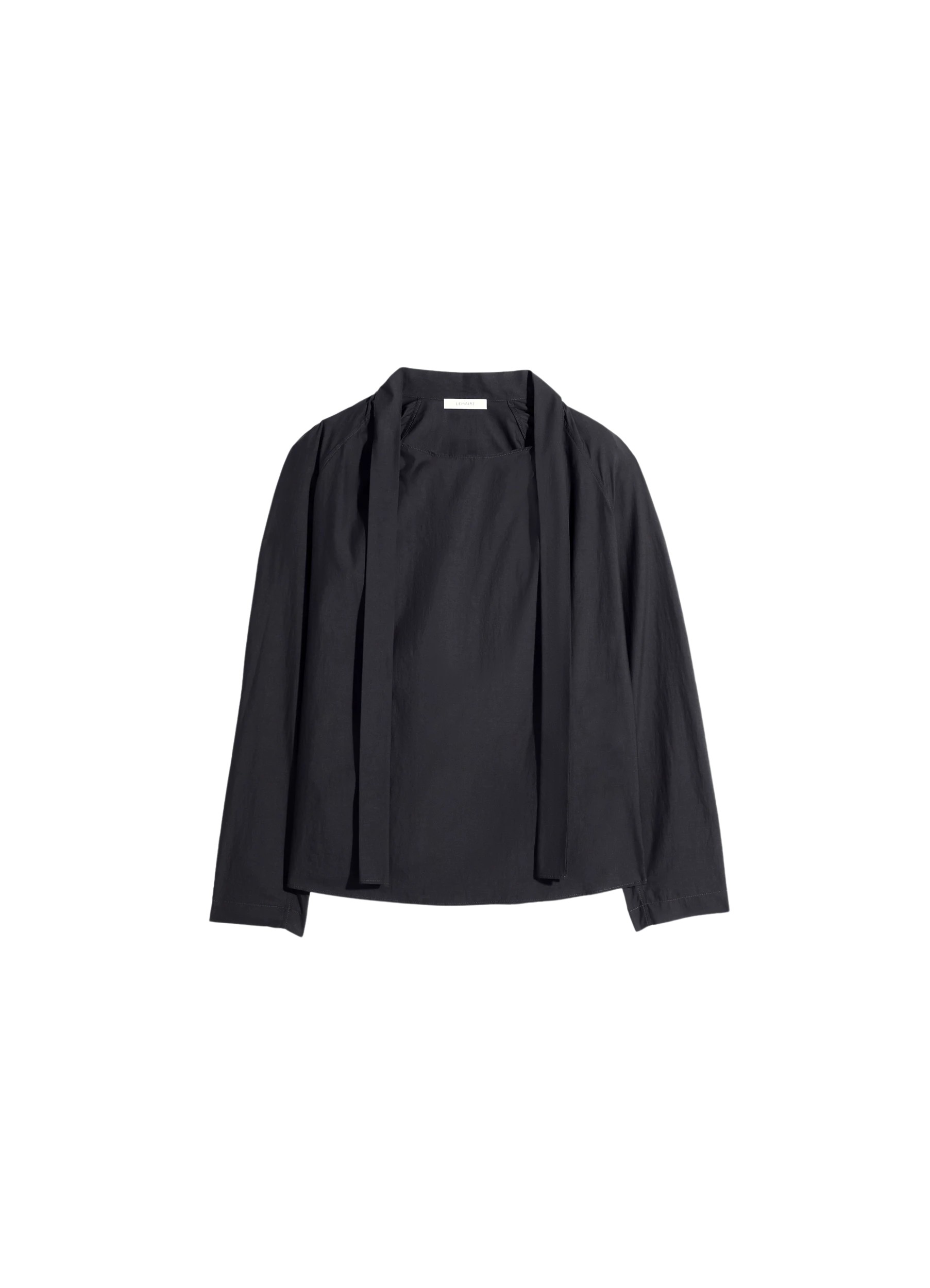 Lemaire Ascot Blouse in Washed Cotton Silk