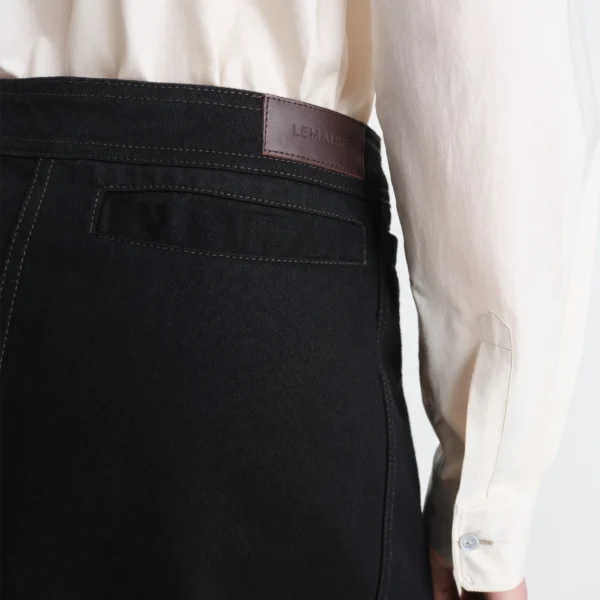 Lemaire Asymmetric Skirt in Denim - Skirts - Parisian Minimalist Luxury at Coveti