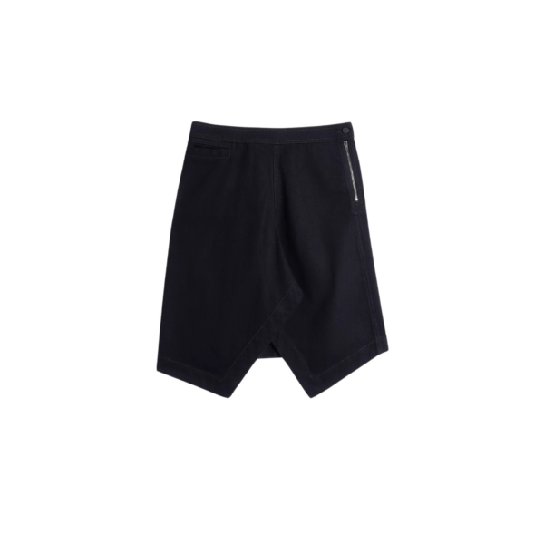 Lemaire Asymmetric Skirt in Denim - Skirts - Parisian Minimalist Luxury at Coveti