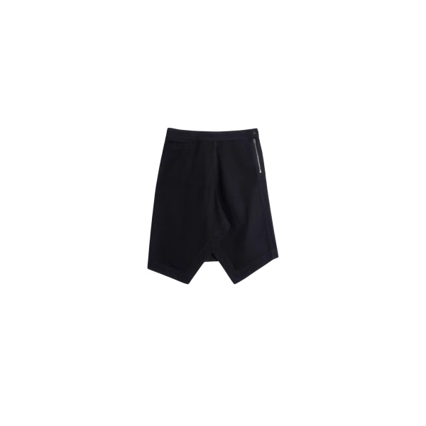 Lemaire Asymmetric Skirt in Denim - Skirts - Parisian Minimalist Luxury at Coveti