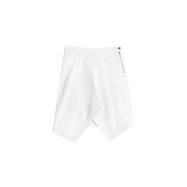 Lemaire Asymmetric Skirt in Denim - Skirts - Parisian Minimalist Luxury at Coveti